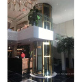 Elevador panorámico de los ascensores de cristal residenciales redondos de la villa